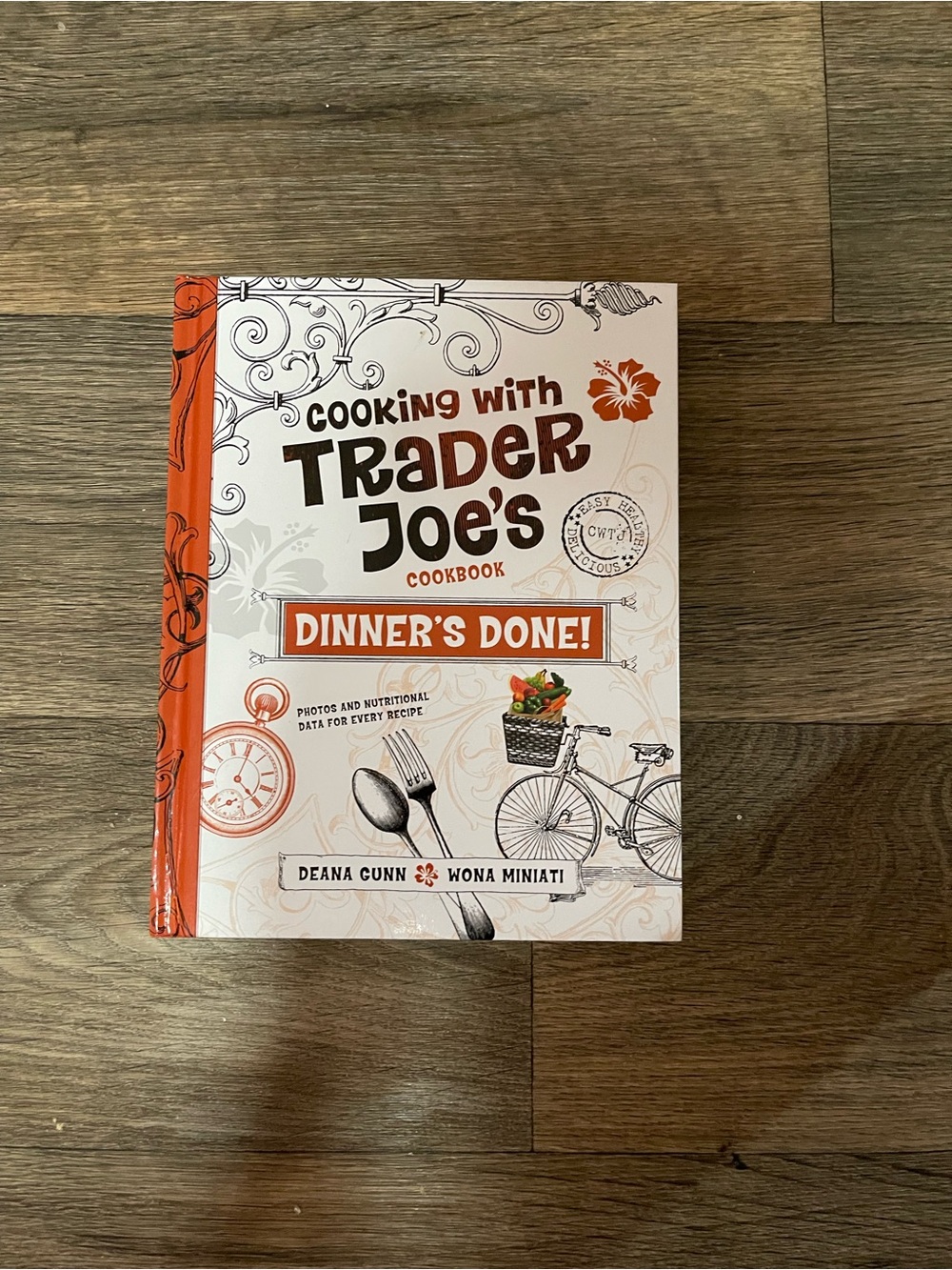 Dinner's Done! Cookbook - White & Orange Cover